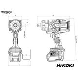 WR36DFW2Z - Avvitatore ad Impulsi HiKOKI WR36DFW2Z 36V - Immagine 11