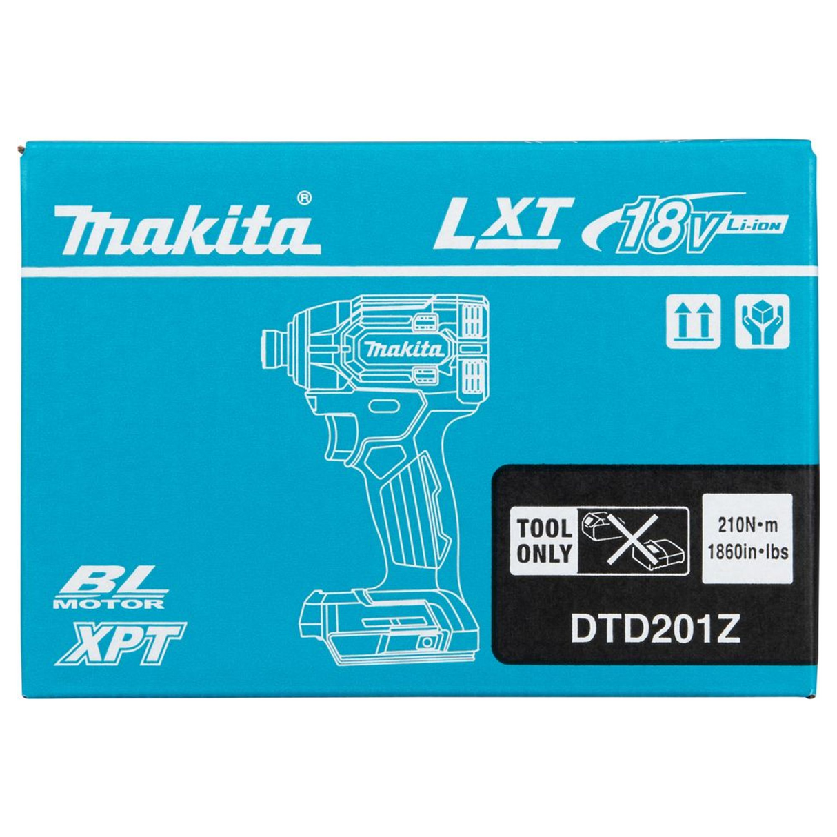 DTD201Z - Avvitatore ad Impulsi Makita DTD201Z 18V - Immagine 18