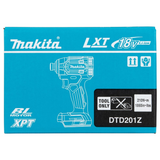 DTD201Z - Avvitatore ad Impulsi Makita DTD201Z 18V - Immagine 18