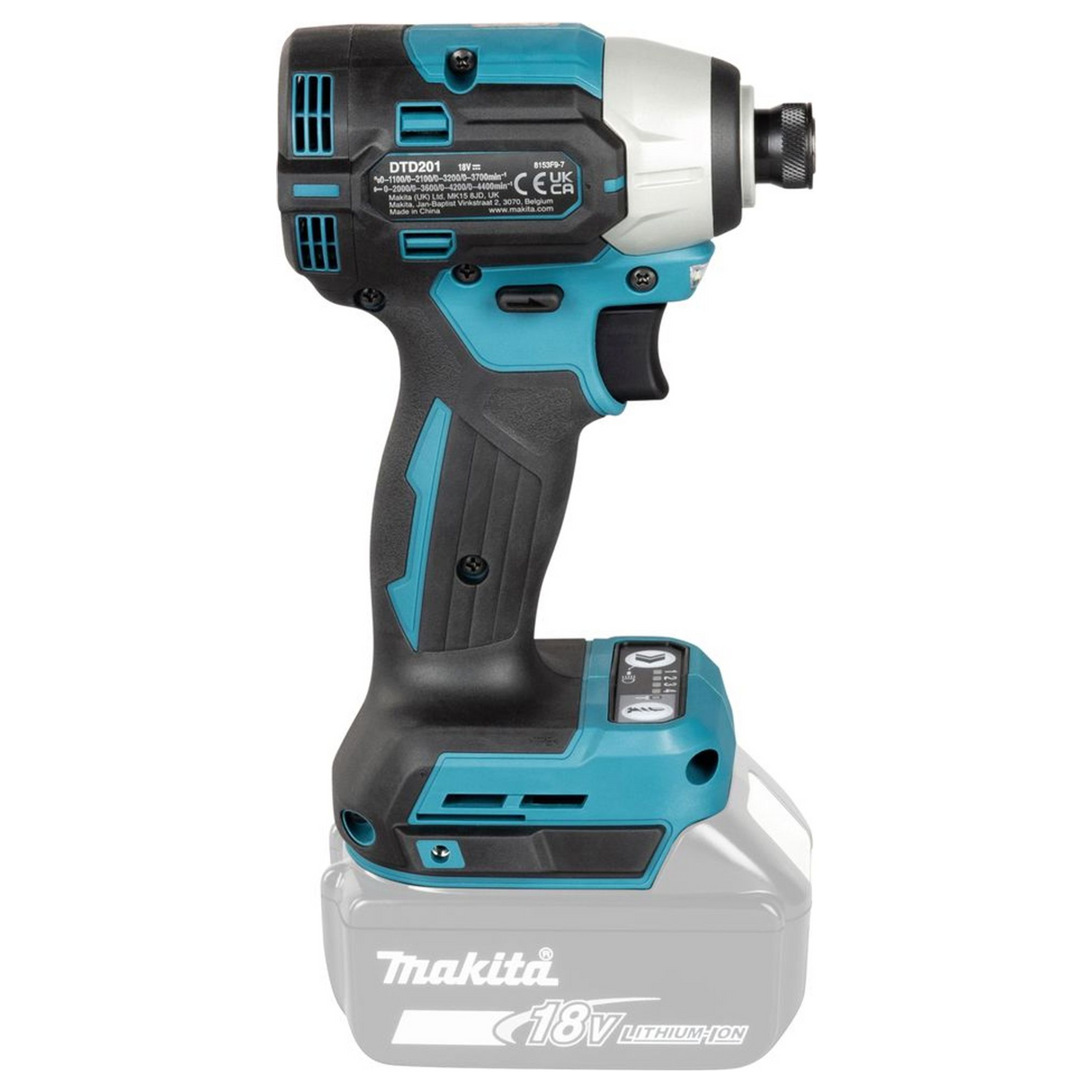 DTD201Z - Avvitatore ad Impulsi Makita DTD201Z 18V - Immagine 6