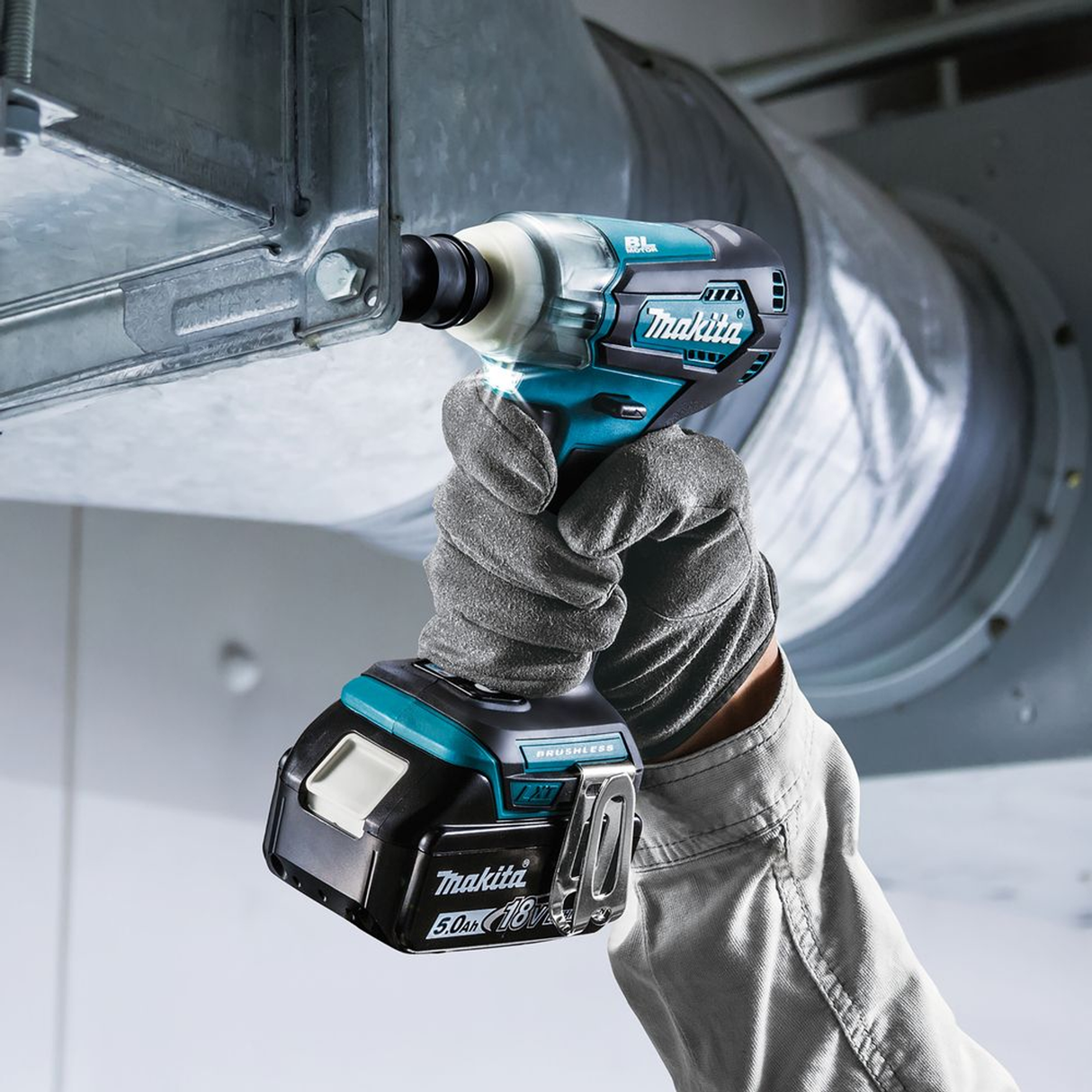 DTW181RTJ - Slagsleutel Makita DTW181RTJ 18V 5Ah - Afbeelding 15