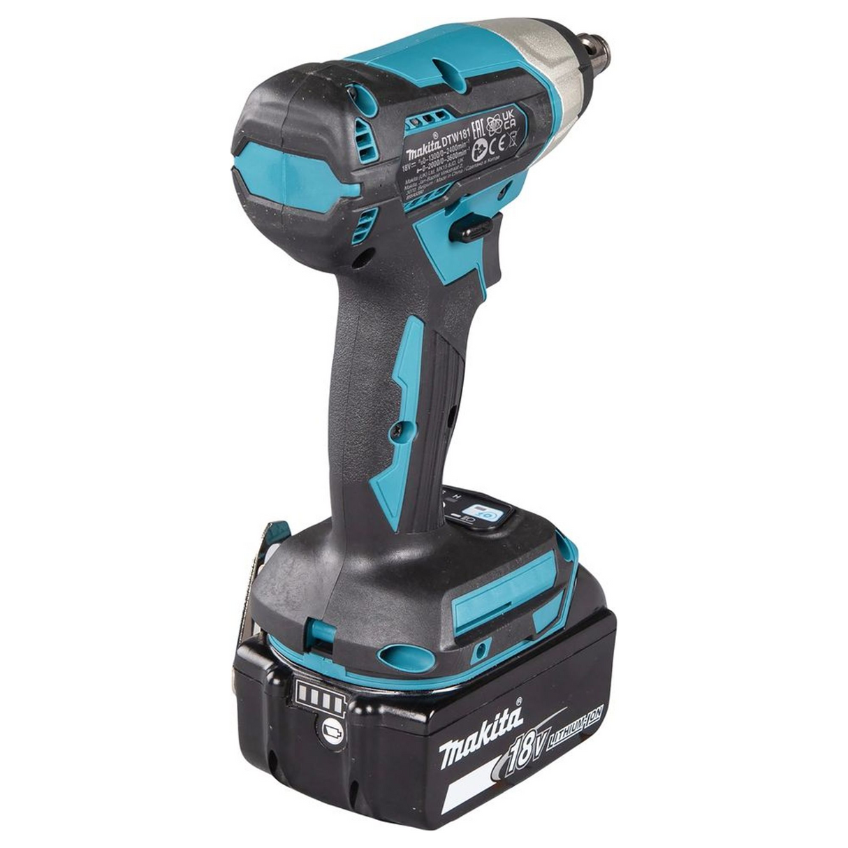 DTW181RTJ - Slagsleutel Makita DTW181RTJ 18V 5Ah - Afbeelding 5