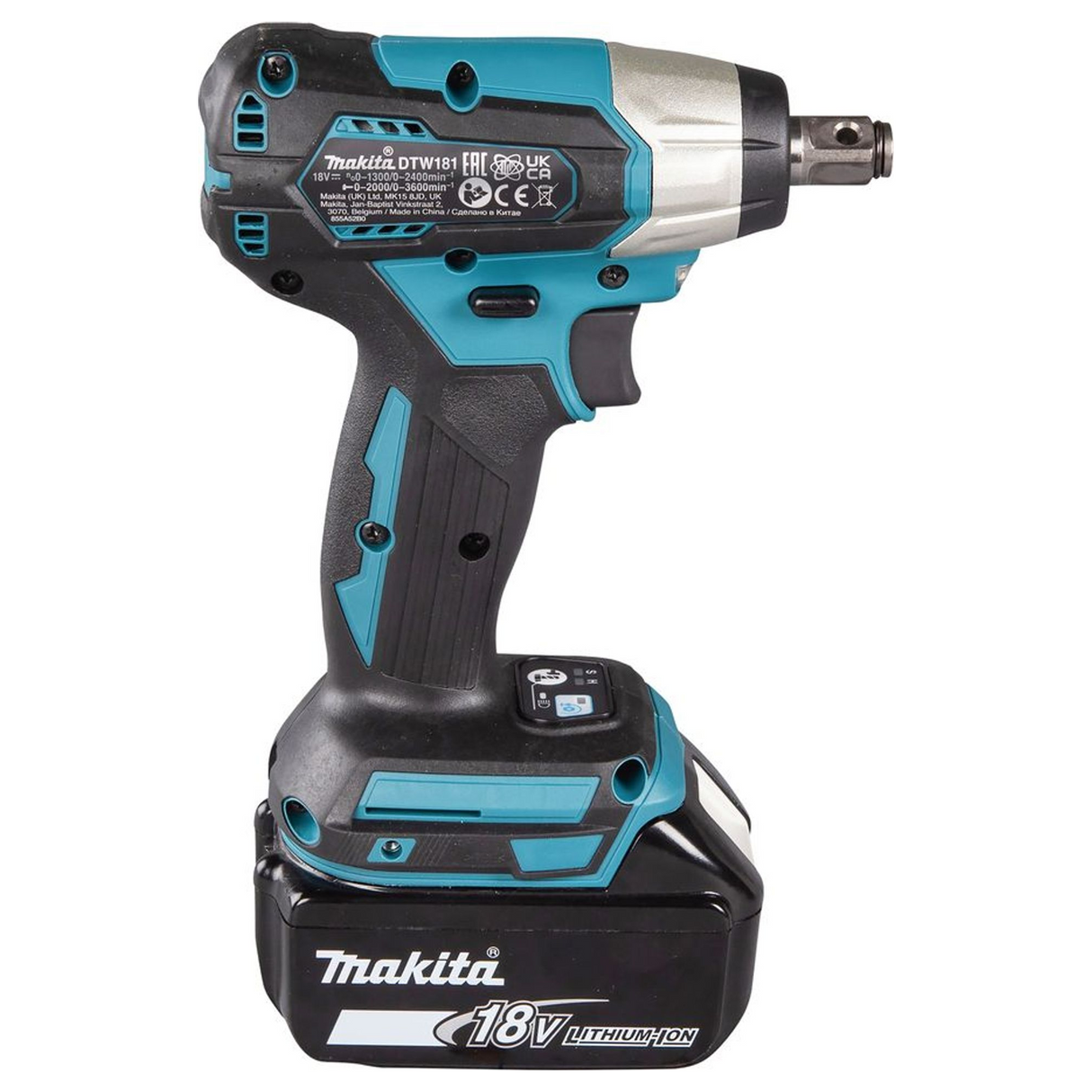 DTW181RTJ - Slagsleutel Makita DTW181RTJ 18V 5Ah - Afbeelding 6