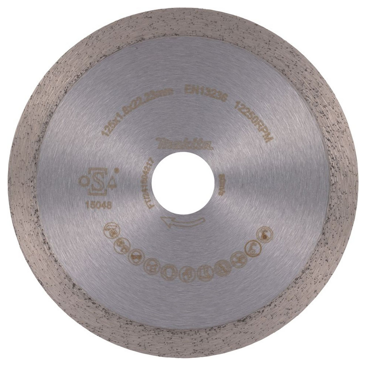 D-80226 - Diamantschijf Makita D-80226 125mm - Afbeelding 3
