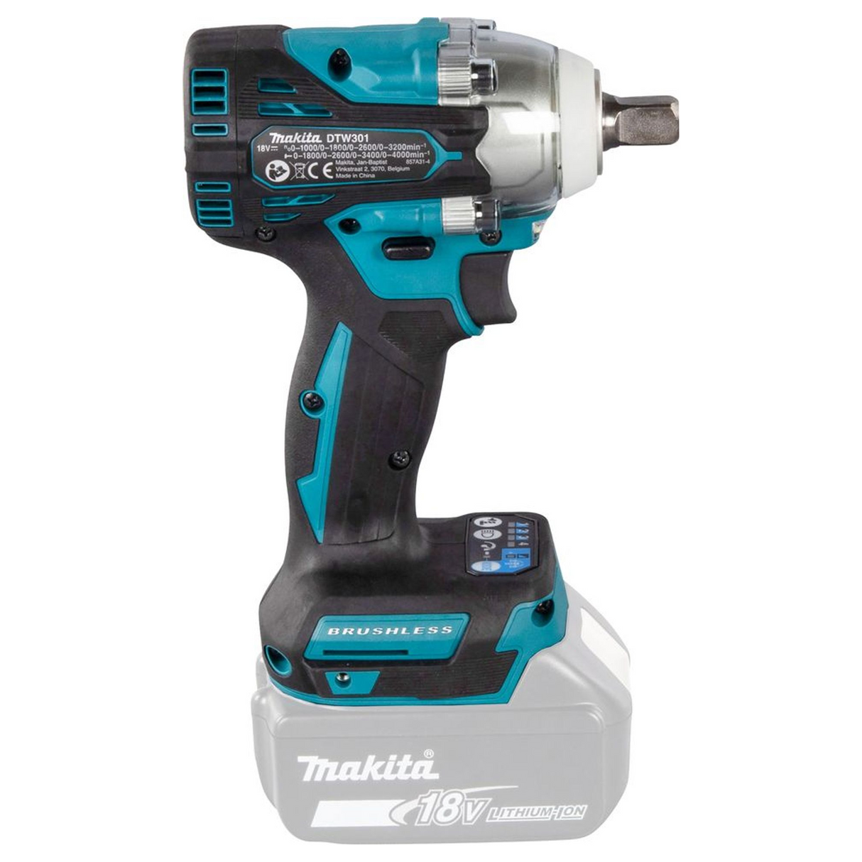 DTW301Z - Slagsleutel Makita DTW301Z 18V - Afbeelding 6