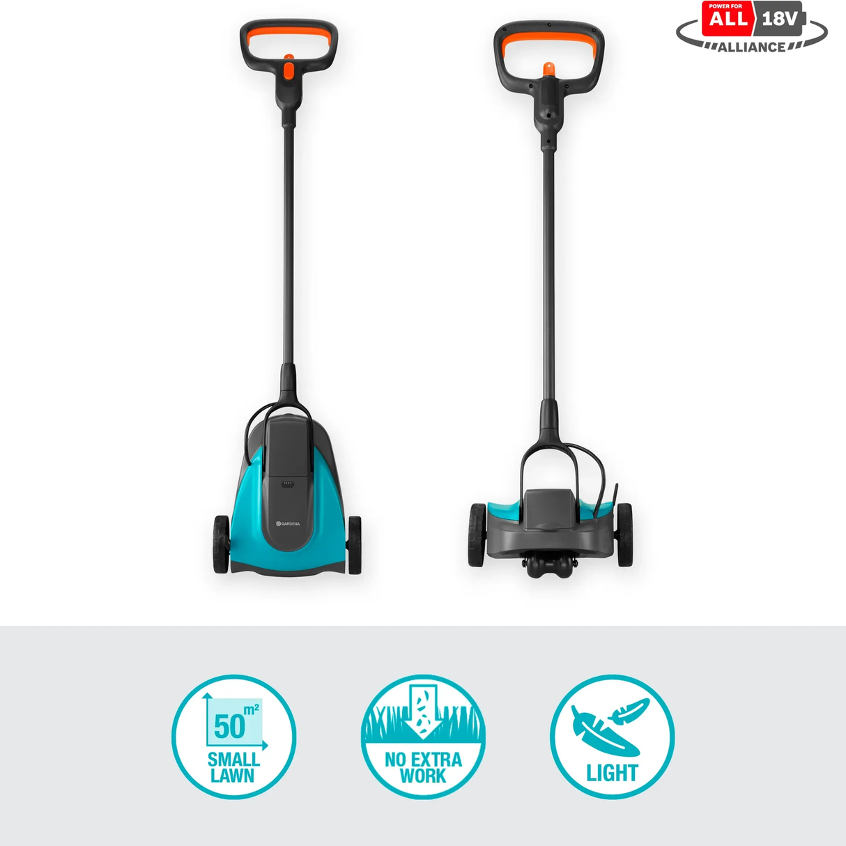 14620-20 - Grasmaaier Gardena HandyMower 22/18V P4A 18V - Afbeelding 3