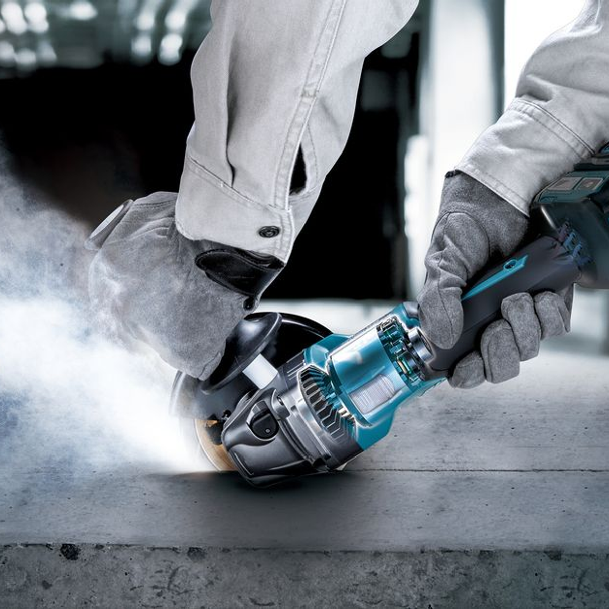 GA023GU201 - Slijpmachine Makita GA023GU201 40V 4Ah - Afbeelding 15