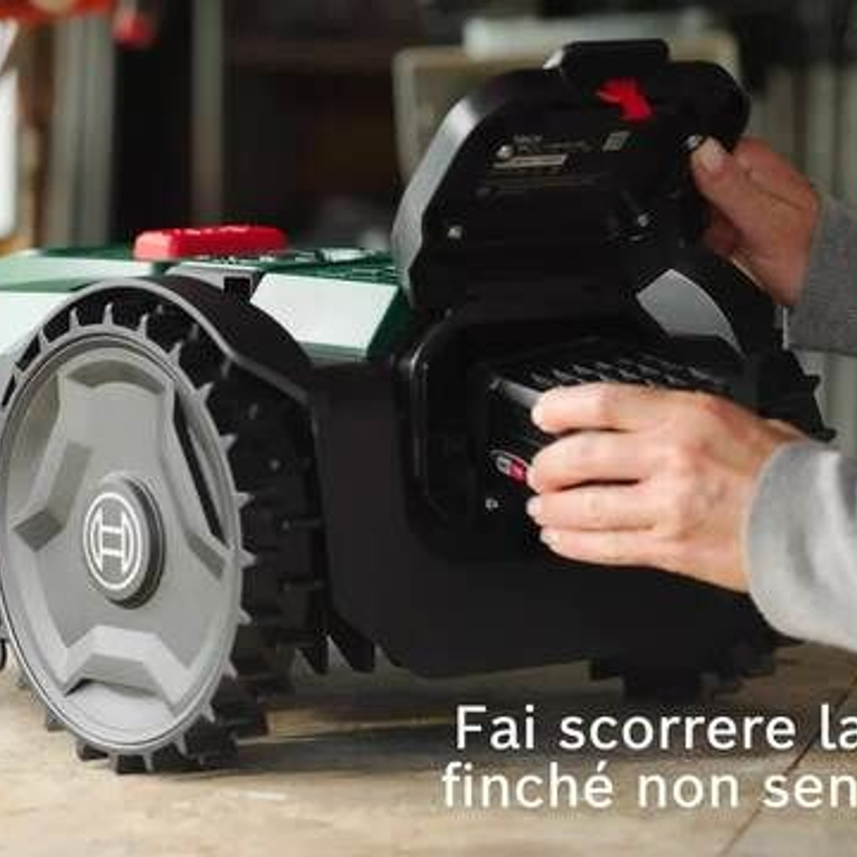 06008E1101 - Robotgrasmaaier Bosch VISIMOW18V-200 18V - Afbeelding 15