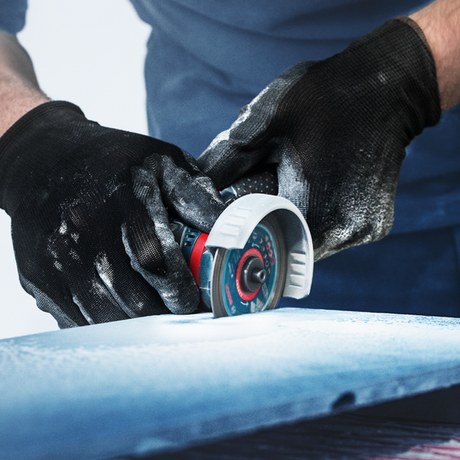 2608902391 - Diamantschijf Bosch Expert hardkeramisch slijpblok 76 mm Ø10 mm voor mini-molen - Afbeelding 4