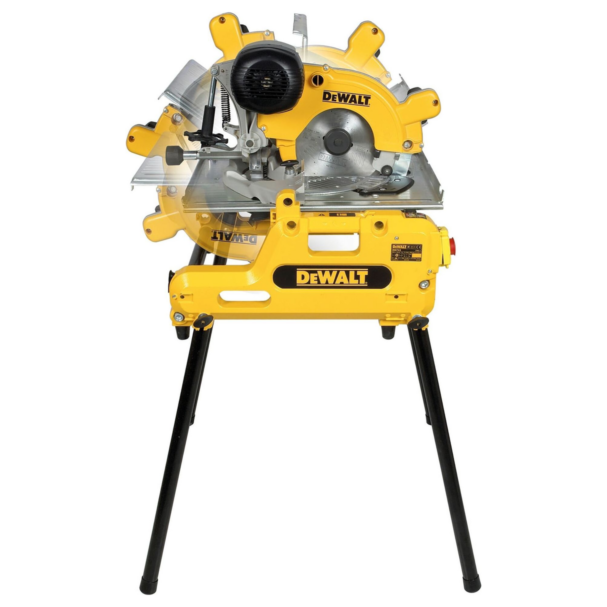 DW743N-QS - Combinatiezaag Dewalt DW743N-QS 250mm 1550W - Afbeelding 16