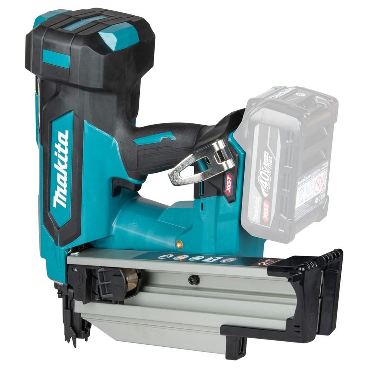 BN002GZ - Spijkerpistool Makita BN002GZ XGT 40V - Afbeelding 3