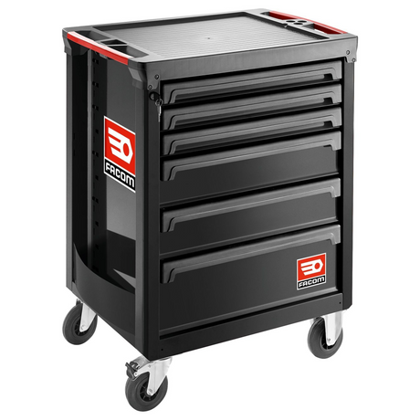 ROLL.6NM3A - Facom ROLL.6NM3A Mobiele lade-unit met 6 laden, 569x421 mm