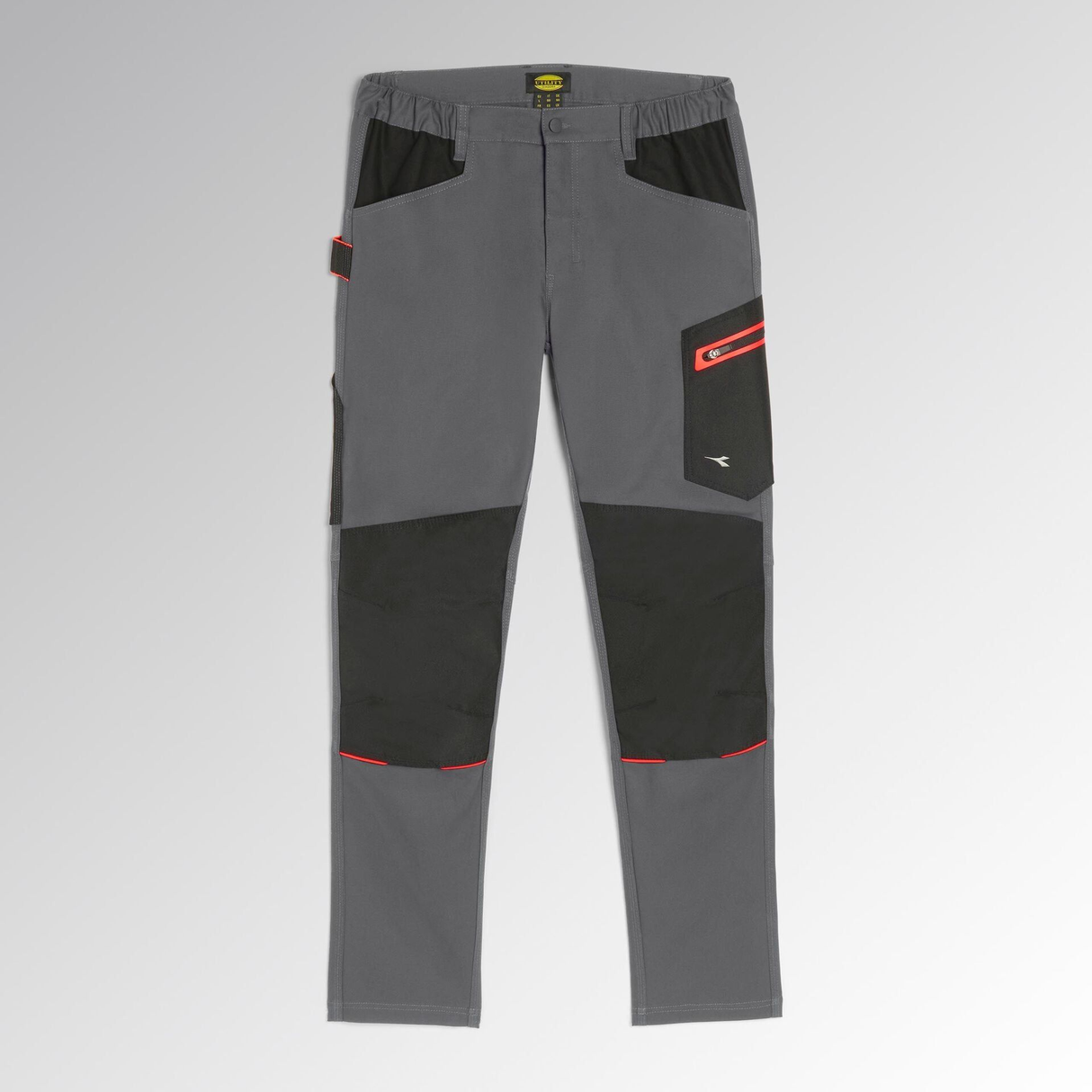 702.183064-75070- - Werkbroek Diadora Utility Pant Stretch Performance 2.0 Staalgrijs