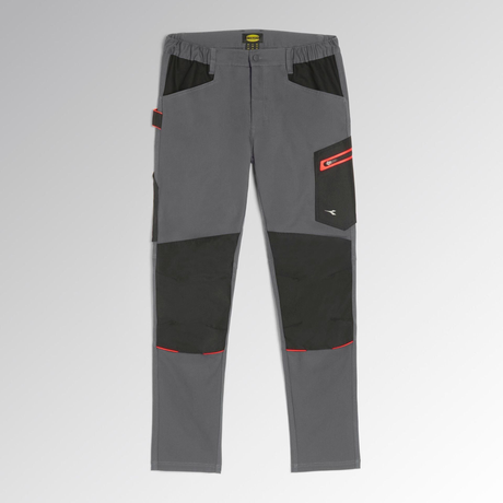 702.183064-75070- - Werkbroek Diadora Utility Pant Stretch Performance 2.0 Staalgrijs