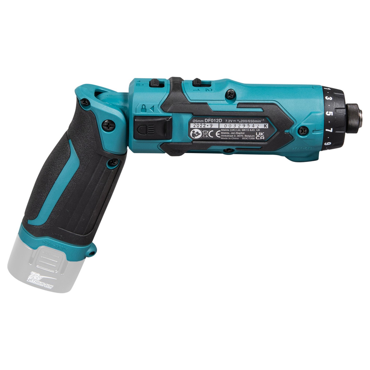 DF012DZ - Trapano Avvitatore Makita DF012DZ 7,2V - Immagine 6