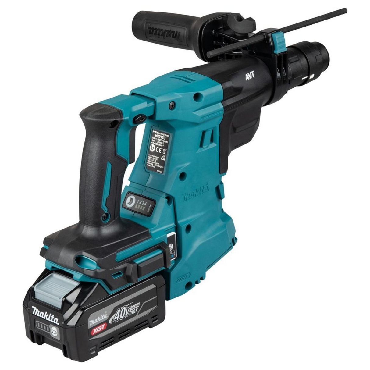 HR012GU201 - Klopboor Makita HR012GU201 40V - Afbeelding 5