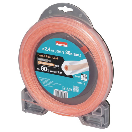 1917V1-6 - Filo in nylon Four-Leaf Makita 1917V1-6 2.4mm arancione - Immagine 3