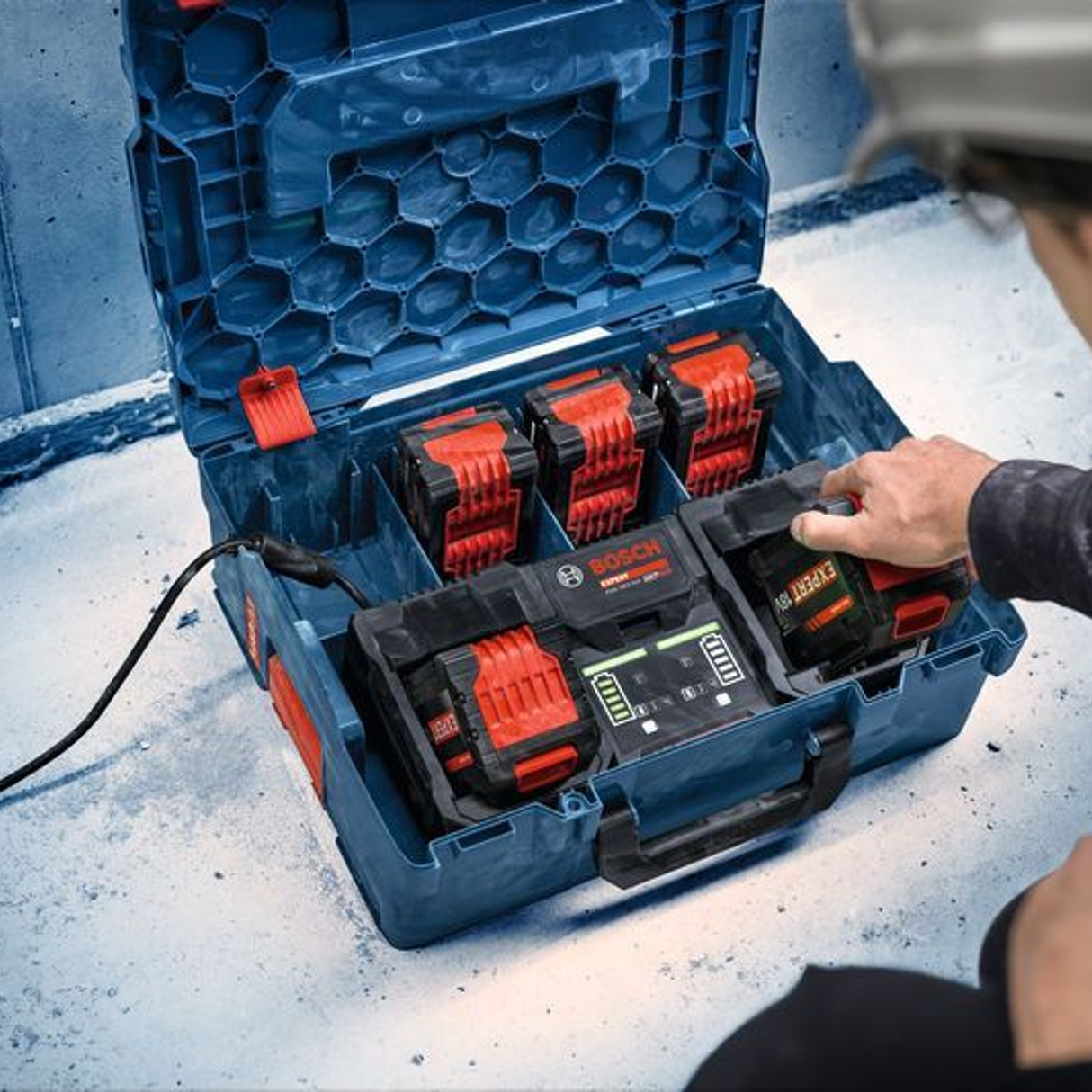 1600A02YG5 - Batterijlader Bosch Professionele EXAL18V2-320 18V - Afbeelding 19