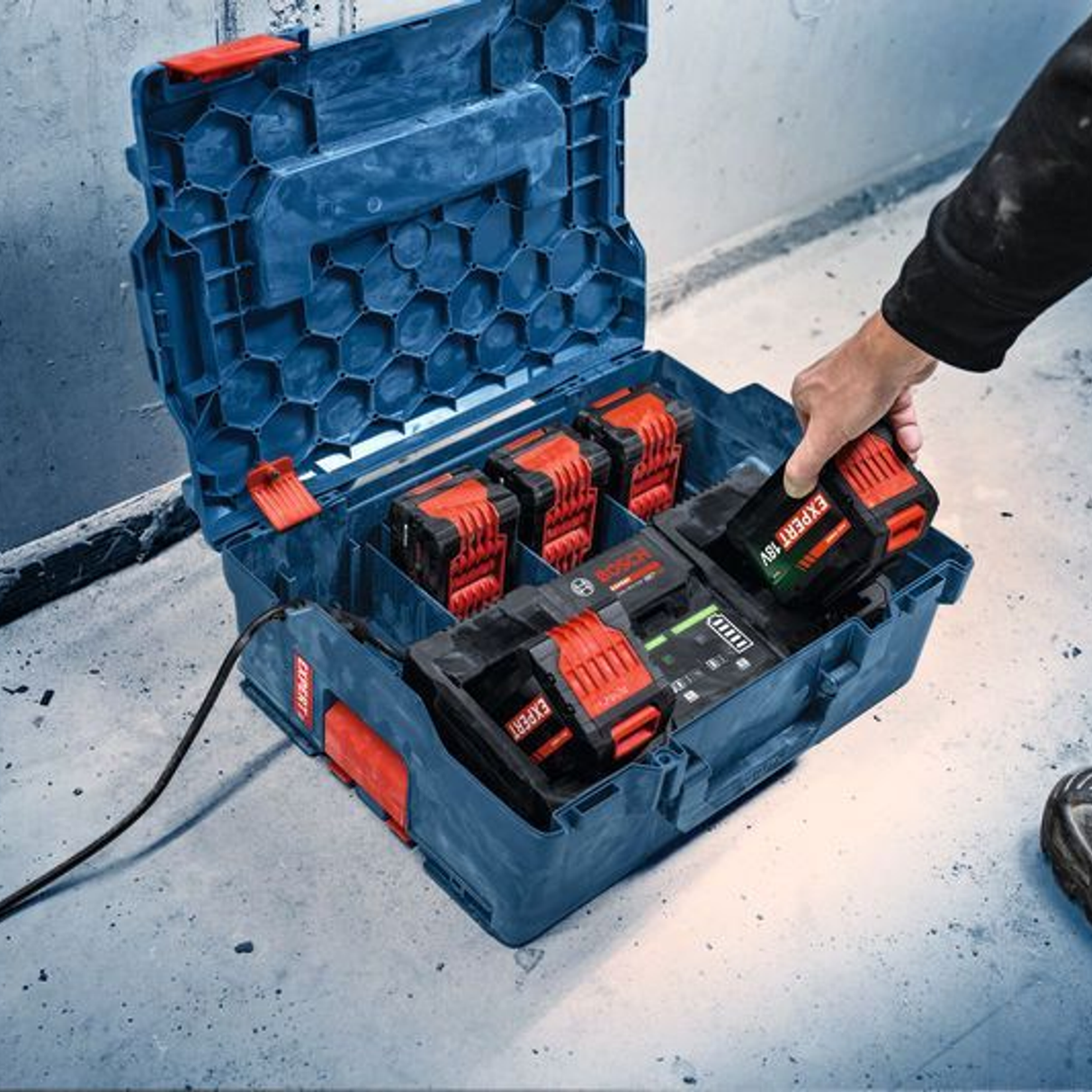 1600A02YG5 - Batterijlader Bosch Professionele EXAL18V2-320 18V - Afbeelding 20