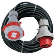 1164027 - CEE IP67 verlengsnoer 25m zwart H07RN-F 4G2.5