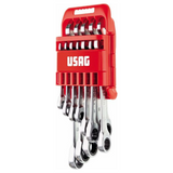 U02856342 - Set van 12 ratelcombinatiesleutels USAG 285 KB/DS12