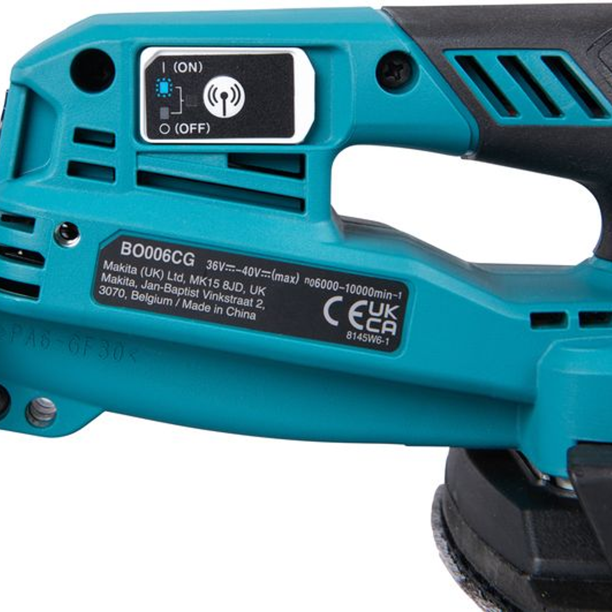 BO006CGZ - Delta excentrische schuurmachine Makita BO006CGZ 40V - Afbeelding 14