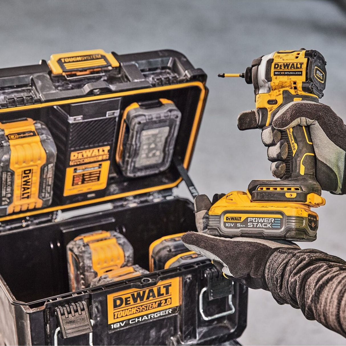 DWST83471-QW - Dubbele acculader Dewalt DWST83471-QW ToughSystem 2.0 - Afbeelding 11