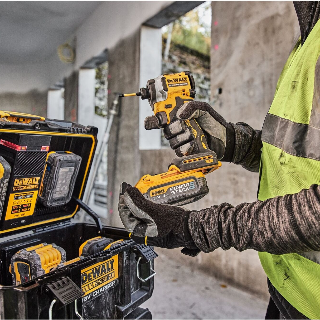 DWST83471-QW - Dubbele acculader Dewalt DWST83471-QW ToughSystem 2.0 - Afbeelding 10