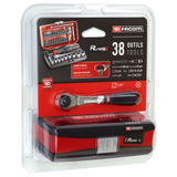 RL.NANO1PB - Facom RL.NANO1PB 1/4" dopsleutelset 38-delig - Afbeelding 4