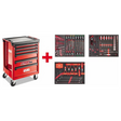 U05160627 - START Winkelwagen USAG 516 ST6MA met 155-delig assortiment auto-reparatieset