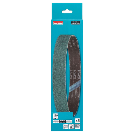 D-80955 - Slijpbanden Makita D-80955 40x760mm Korrelgrootte 120 - Afbeelding 3
