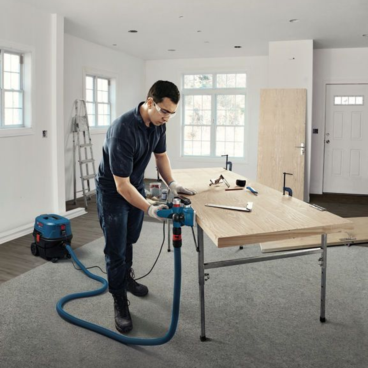 06015A9100 - Schaafmachine Bosch GHO 20-82 PRO 700W - Afbeelding 17