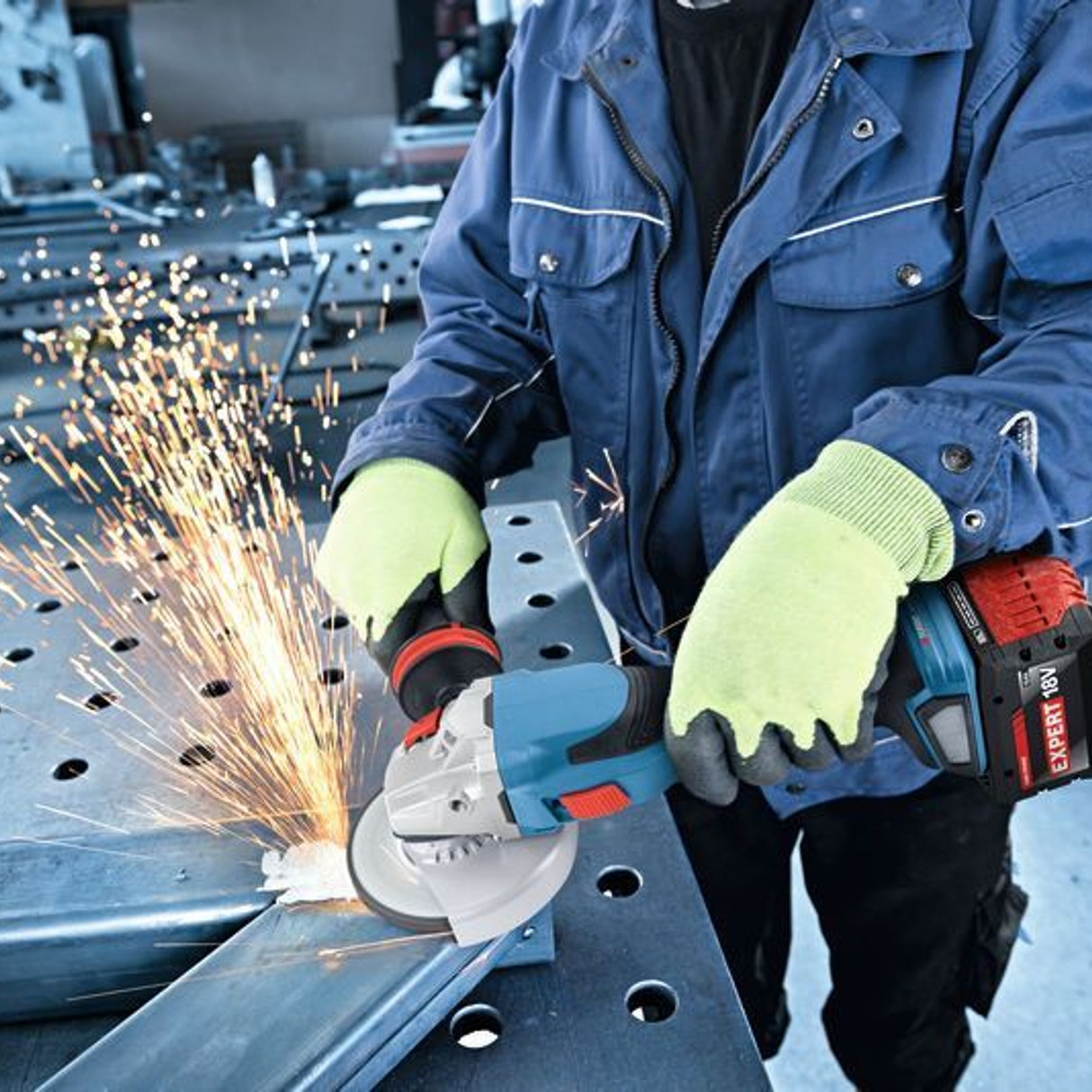 1600A0373Z - Startset Bosch EXBA18V-150 + EXAL18V-160 18V 15Ah - Afbeelding 21