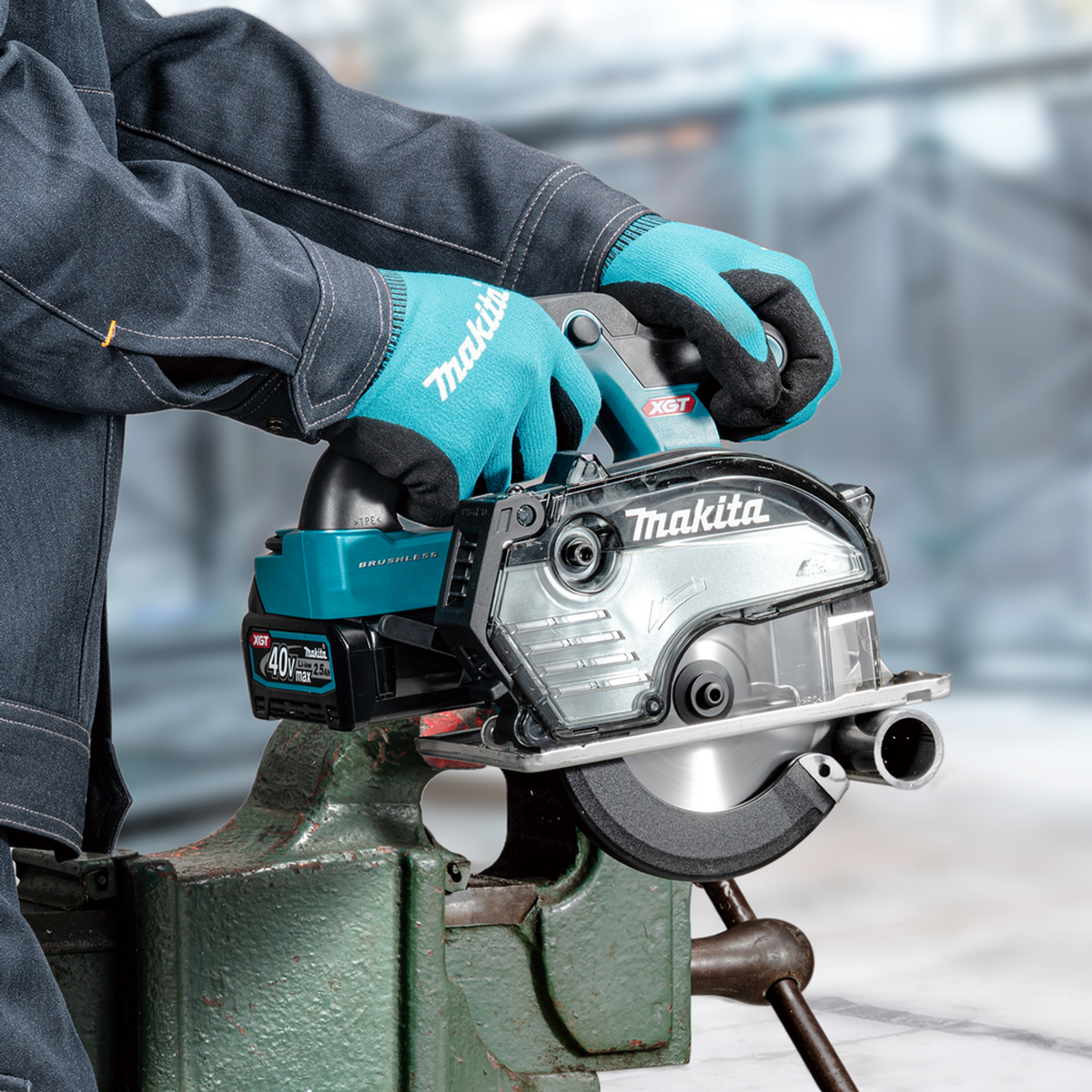 CS004GZ - Cirkelzaag voor metaal Makita CS004GZ XGT 40V - Afbeelding 22