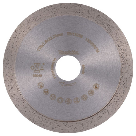 D-80210 - Diamantschijf Makita D-80210 115 mm doorlopende kroon - Afbeelding 3