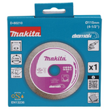 Disco Diamantato Makita D-80210 115mm Corona Continua