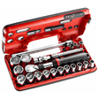 SXL.DBOX1PB - Facom SXL.DBOX1PB 1/2" dopsleutelset met 21-delige uitschuifbare ratel