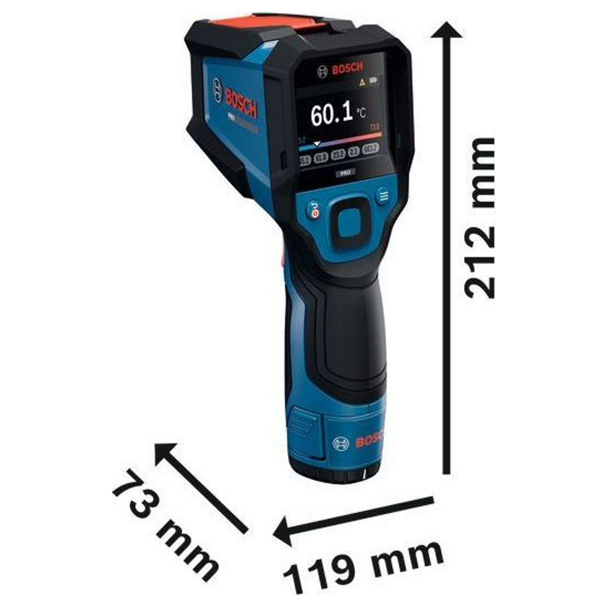 0601083A00 - Rilevatore Termico Bosch Professional GIS12V-700-14 - Immagine 19