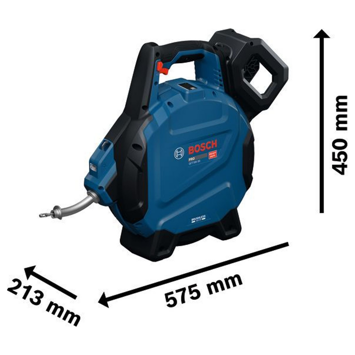 06019T0000 - Batterijgevoede kabeltreksonde Bosch Professionele PRO GFT18V-30 18V - Afbeelding 25