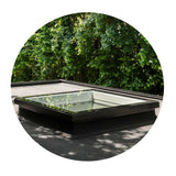 Vetro piano temprato Velux per CFU/CVU